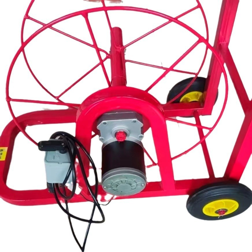 电动三轮车自动缠管器缠软袋工具卷水带神器架子收卷器图5