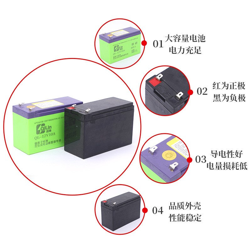 货源供应喷雾器电池 园林背负式打药机电池组 喷雾器割草机电池图3