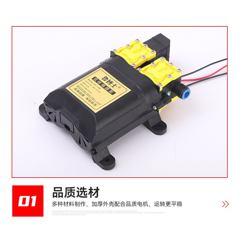 厂家货源喷雾器水泵电机 高压打农机配件 电动喷雾器水泵电机批发图4