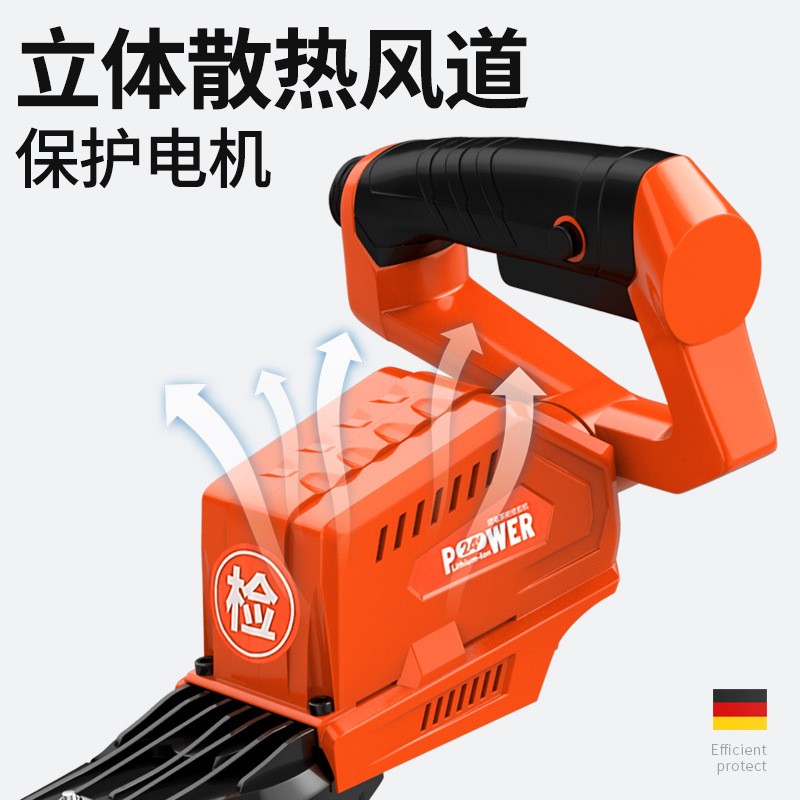 无刷锂电绿篱修剪机充电式篱笆剪园林修枝剪家用电动茶树修剪机图4