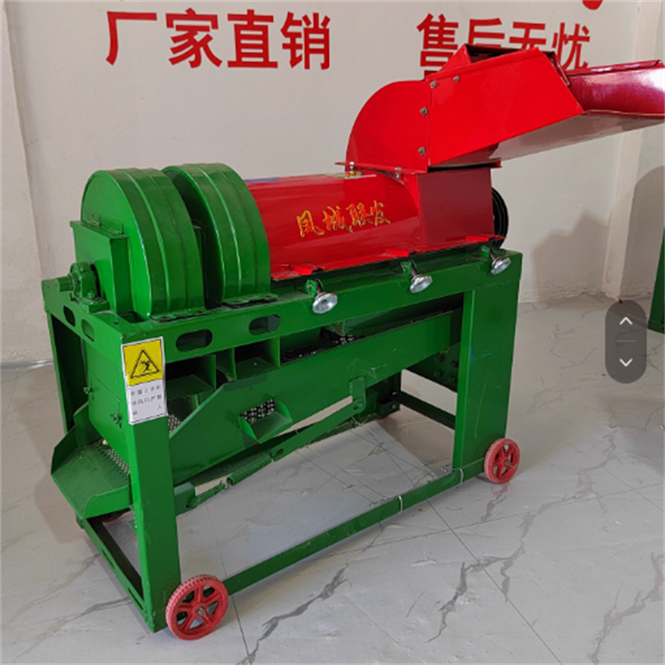 电动玉米脱粒机新款苞米脱粒机大二型双风三层筛网加厚棒子脱粒机图3