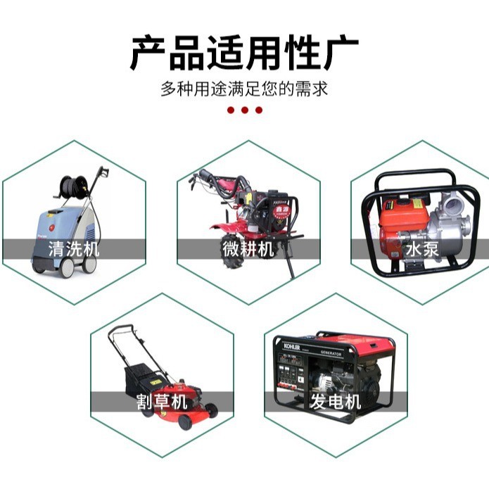 微耕机启动拉盘1P70大江224CC汽油机拉盘农机配件启动手拉盘批发图4