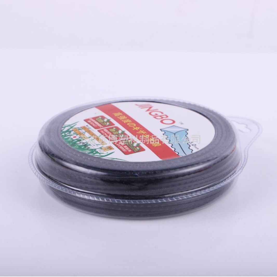 3.0mm 黑色锯齿打草绳农机配件通用配件图4