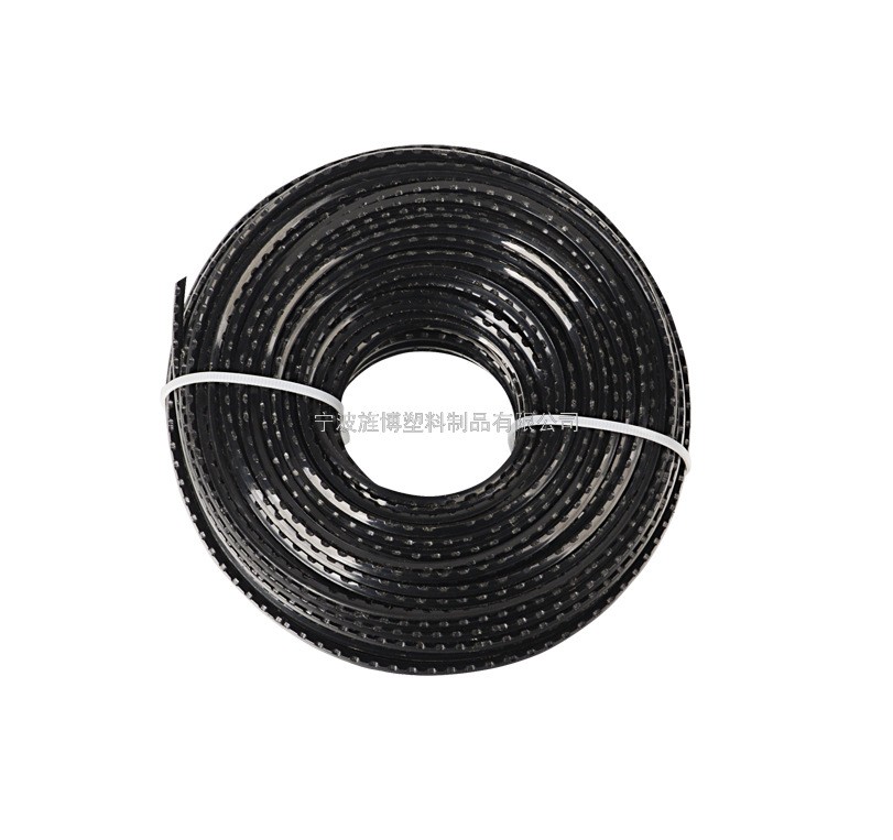 3.0mm 泡壳包装，黑色锯齿打草绳农机配件通用配件图2