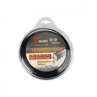 3.0mm 泡壳包装，黑色锯齿打草绳农机配件通用配件