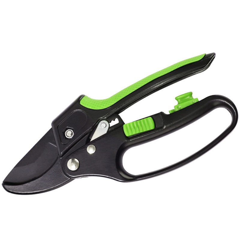 新款碳钢RC202刀片园艺修枝花艺修枝鸟嘴剪便携修枝剪省力果枝剪图5