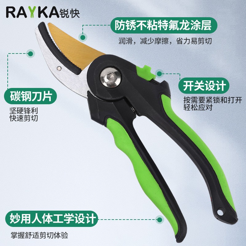 花艺园艺修枝剪刀剪枝剪果剪树枝多功能园艺剪刀园林修枝剪批发·图3