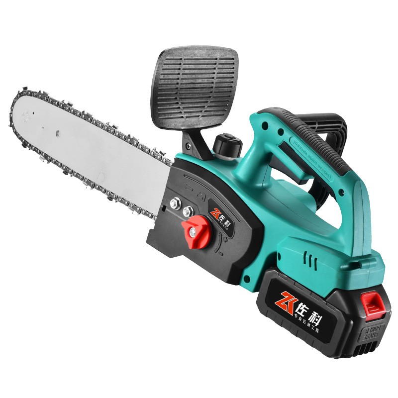 12寸锂电锯无刷电链锯户外伐木锯大功率锂电充电单手电锯 源头厂家图5