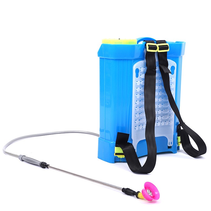 源头厂家20L八角款农用背负式电动喷雾器加厚桶身园林果园打药机图2