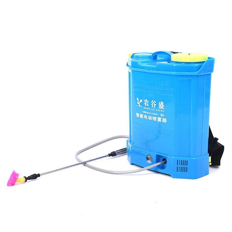源头厂家20L八角款农用背负式电动喷雾器加厚桶身园林果园打药机图5