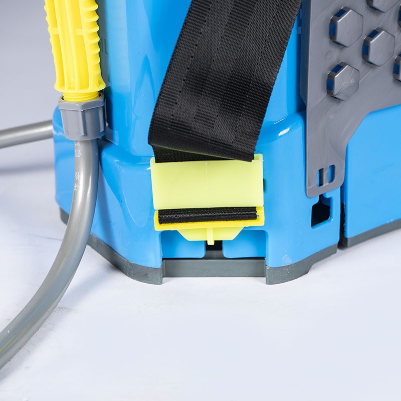 农谷盛锂电喷雾器农用打药 20L双盖加厚背负式高压电动喷雾器批发图3