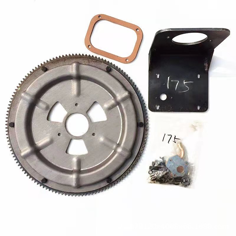 常柴常州峨眉R180 175柴油机免车免烤新型齿圈改装电启动一键包邮图4