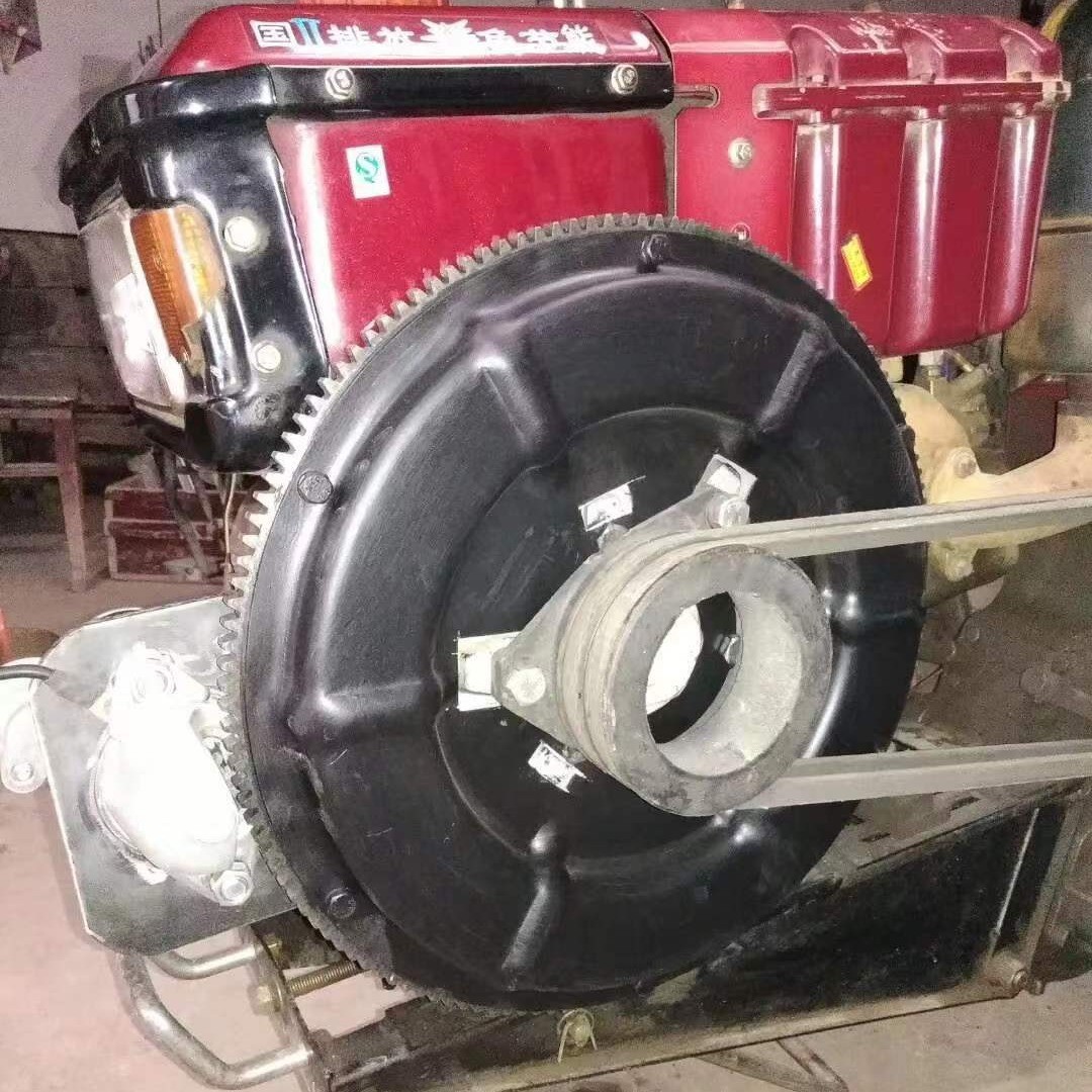 185/190/192柴油机改装电启动电打火齿圈支架马达套装图4