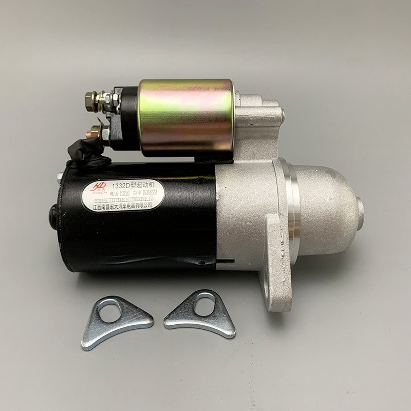 新型式齿圈支架马达改装6马力电启动配件T175/180拖拉机配件图5