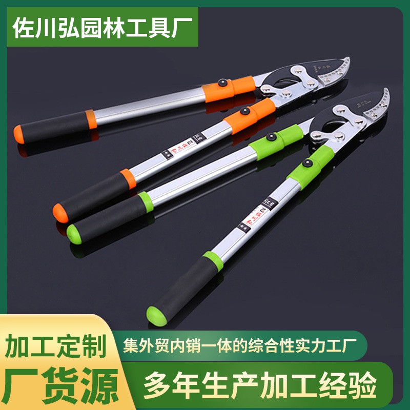 园林粗枝剪SK5伸缩修枝剪园艺剪刀园林剪大力士高枝剪果树剪批发图1