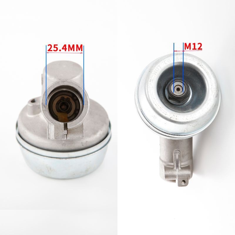 割草机割灌机打草头款 FS55 管径25.4-4齿 齿轮箱/工作头 M12螺纹图3