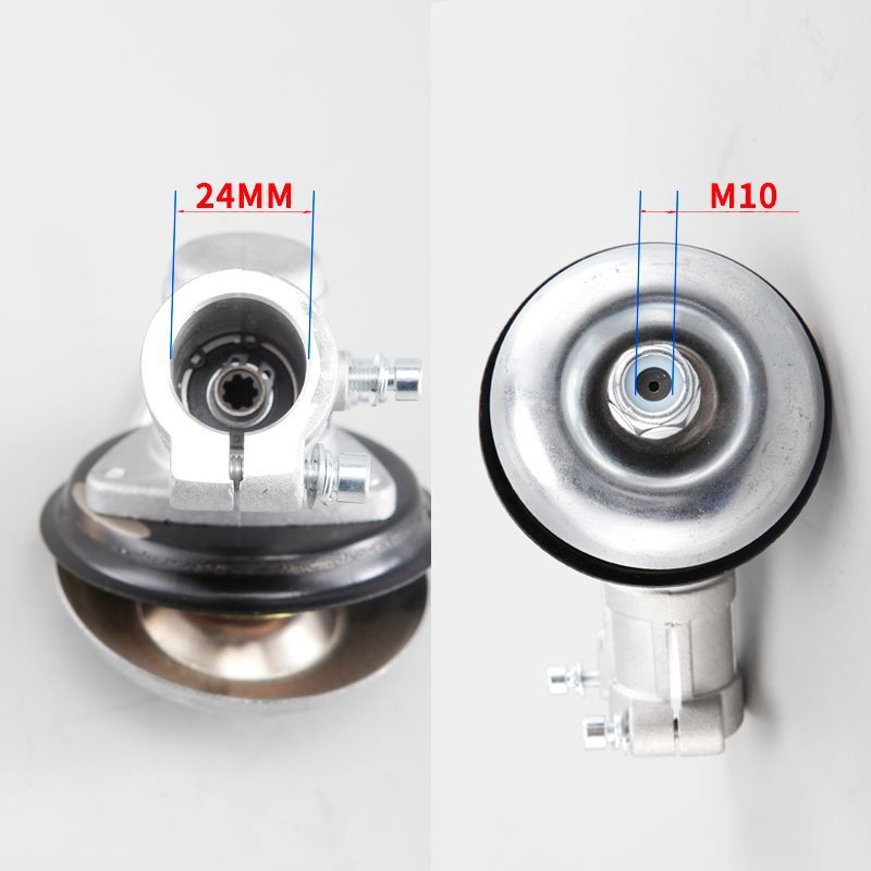 24mmKOMATSU/ZENOAH小松4齿/7齿9齿10齿打草机割草机工作头齿轮箱图3