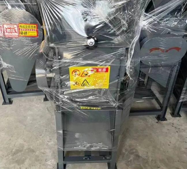 五谷杂粮小型家用对辊式压扁机 农作物厚薄可调挤扁破瓣机图6