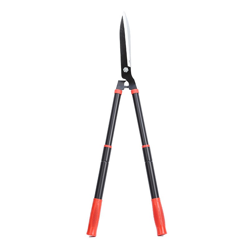 绿晟伸缩篱笆剪65锰钢草坪剪圆林大剪刀修枝造型剪园艺工具批发图2