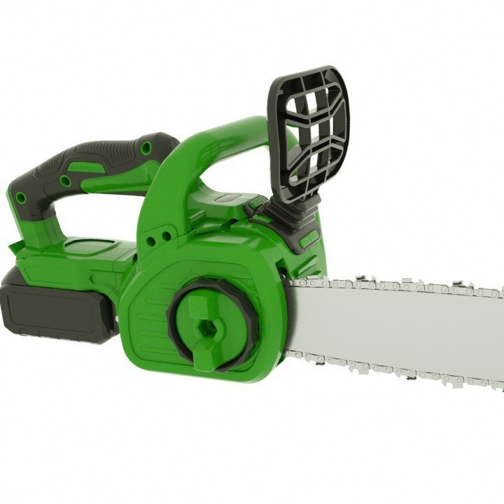 嘉易私模12寸无刷高链速电链锯锂电充电式专业伐木户外带刹车电锯图2