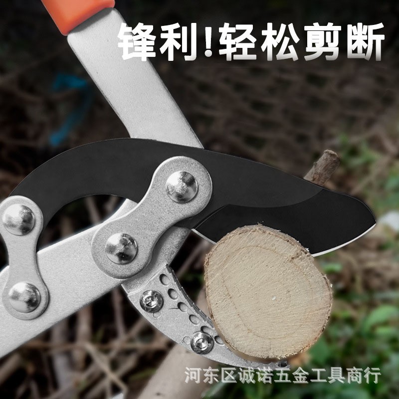 长柄修枝剪加长树剪加粗树枝手动大力日用整枝花木锋利新 型强力剪图3