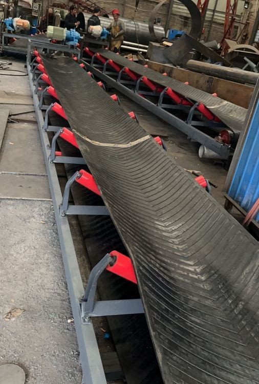 装车皮带运输机 石场橡胶带运输设备厂家 规格齐全图4