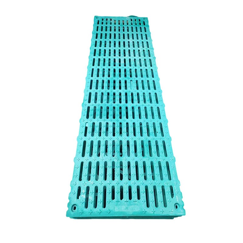 猪用全复合漏粪板 BMC材料母猪分娩床地板保育限定位栏漏粪电热板图5