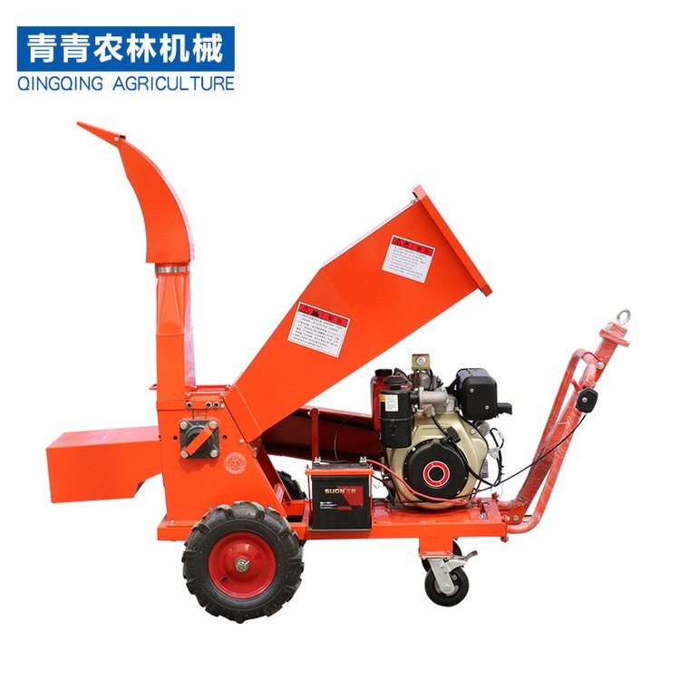 大型树枝落叶粉碎机 单料口大直径粉碎各类树根木材木料图2