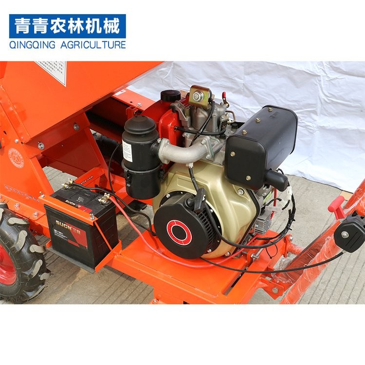 大型树枝落叶粉碎机 单料口大直径粉碎各类树根木材木料图5