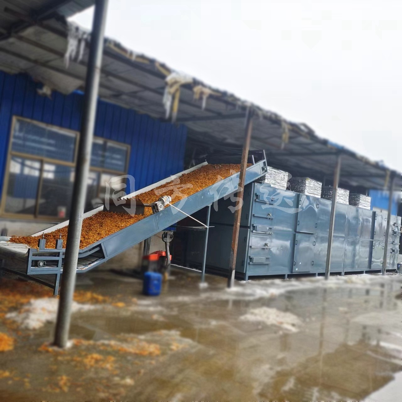 大中小型辣椒烘干机 多层网带枸杞药材干燥设备 空气能热泵干燥机图4