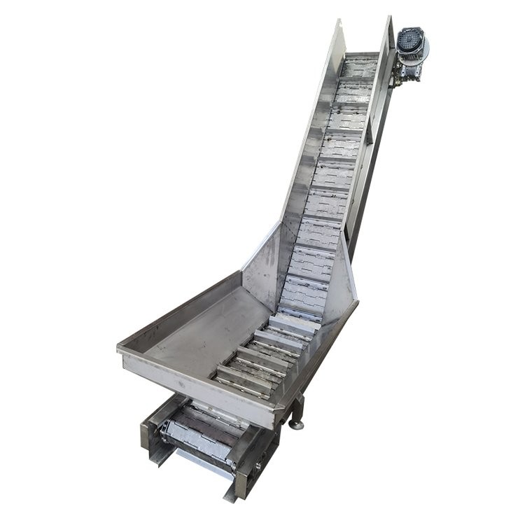 鑫顺通 304不锈钢链板输送机 刮板提升机 颗粒状物料输送自动化设备图5