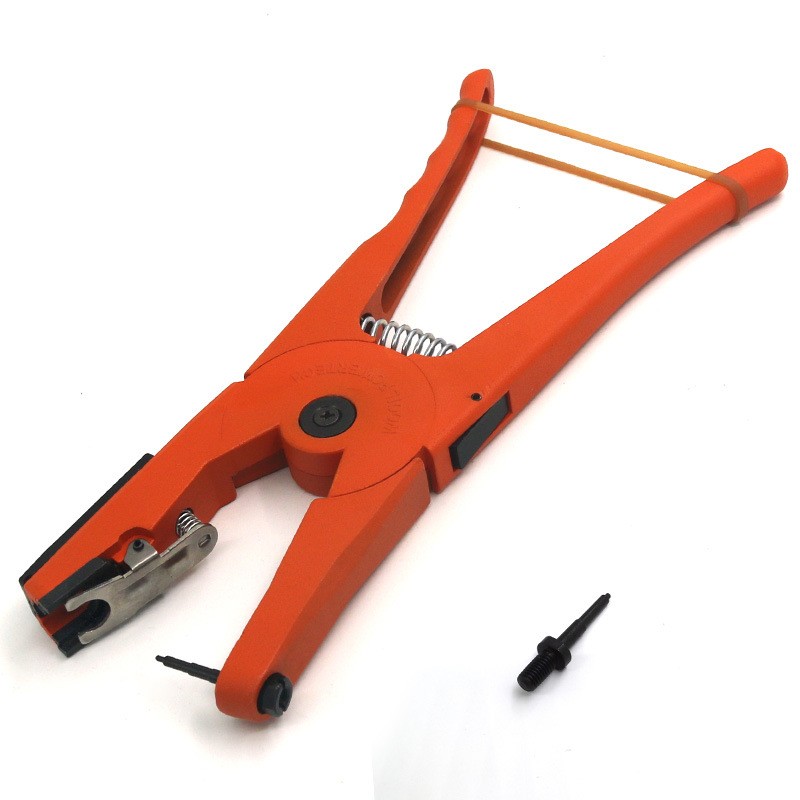 猪耳标钳猪用耳孔钳打耳钳猪牛羊兽用金属耳标钳垂直钳耳标钳兽用图3