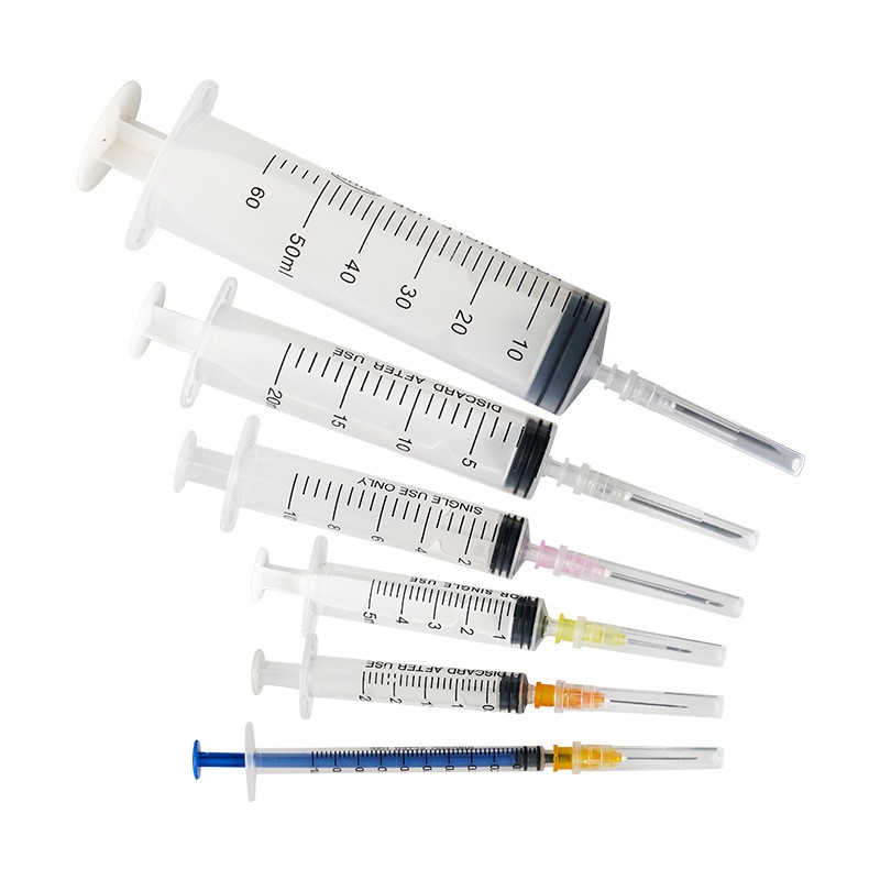 一次性兽用注射器1ml 2ml疫苗动物防疫宠物兽用塑料针筒5ml10ml图5