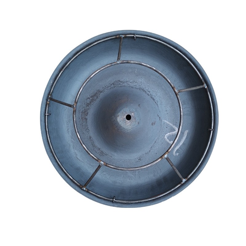 育肥猪用干湿料槽自动食槽锥形下料器不锈钢养猪喂料器饲料塔料槽图4