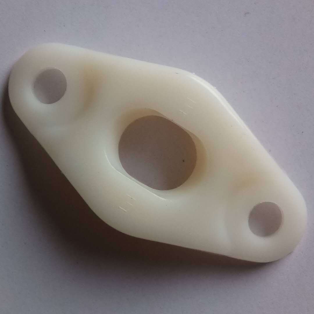 工厂农机配件小麦水稻收割机拔尺导套尼龙固定件图2