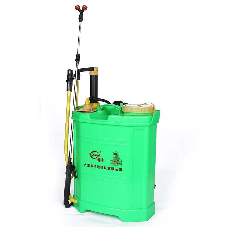 供应春丰农祥16L单双管八角手动喷雾器 农用果树背负式园林喷雾器图4