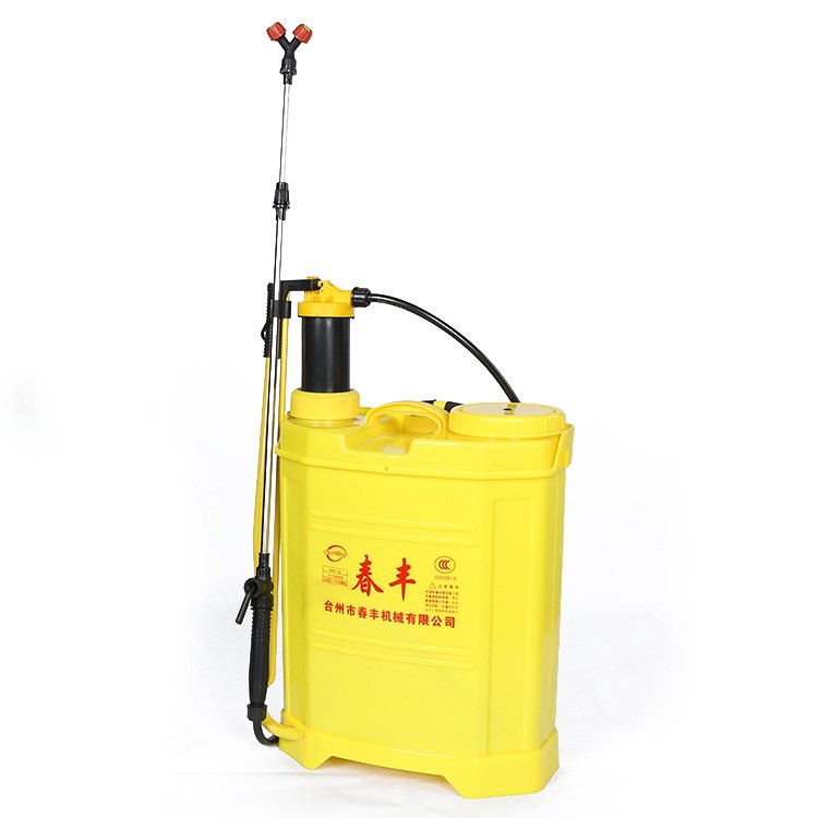 供应春丰农祥16L单双管八角手动喷雾器 农用果树背负式园林喷雾器图5