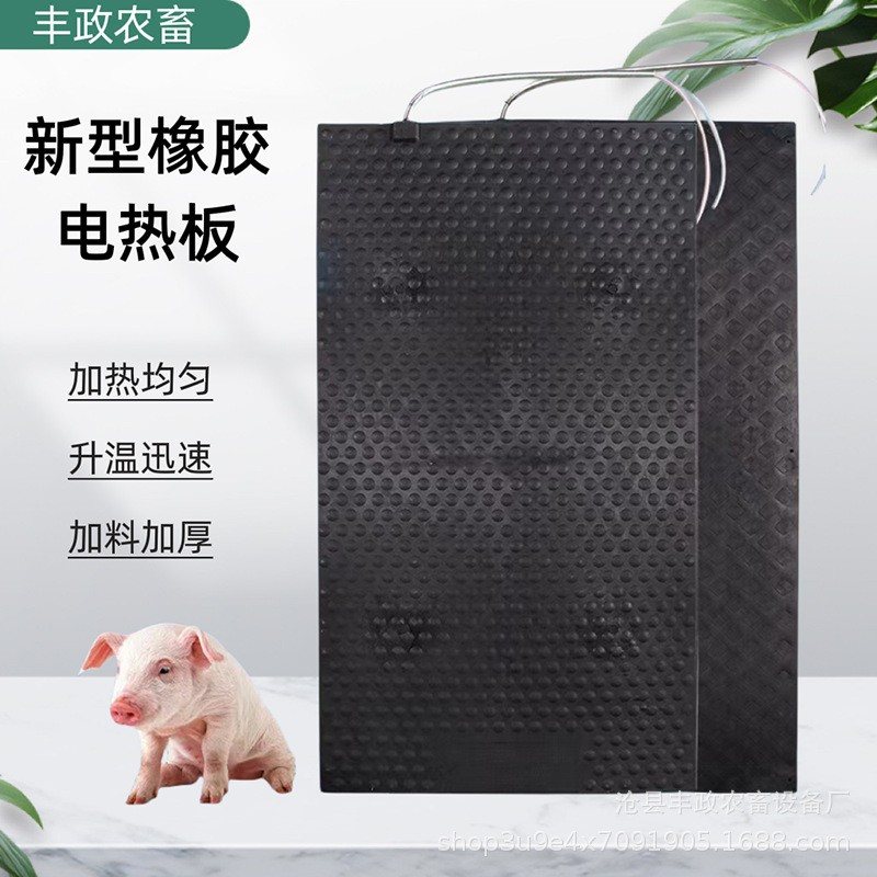 猪用新型加厚橡胶电热板 宠物兽用仔猪产床养殖设备加热 保温板