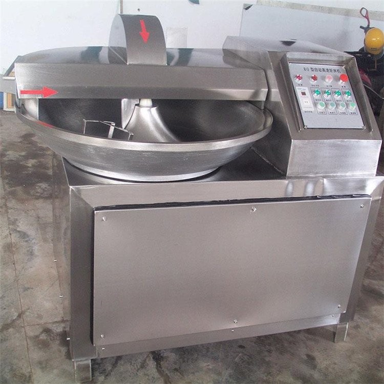 JY-96 全自动变频高速猪鱼肉制品斩拌机 大型斩菜馅设备 聚钰图4