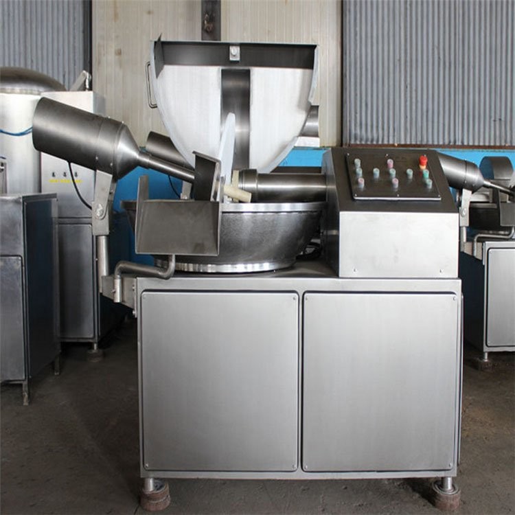 JY-96 全自动变频高速猪鱼肉制品斩拌机 大型斩菜馅设备 聚钰图2