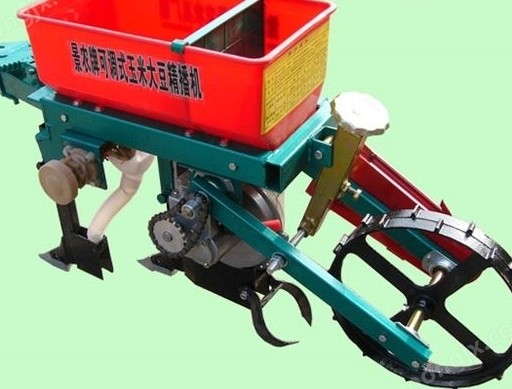 手扶拖拉机玉米精播机