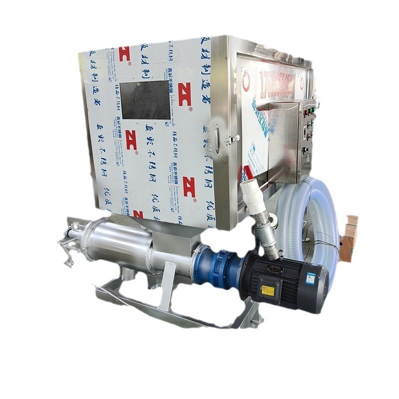 猪粪养殖场水冲粪固液分离脱水机器粪污设备 斜筛式干湿分离机图5