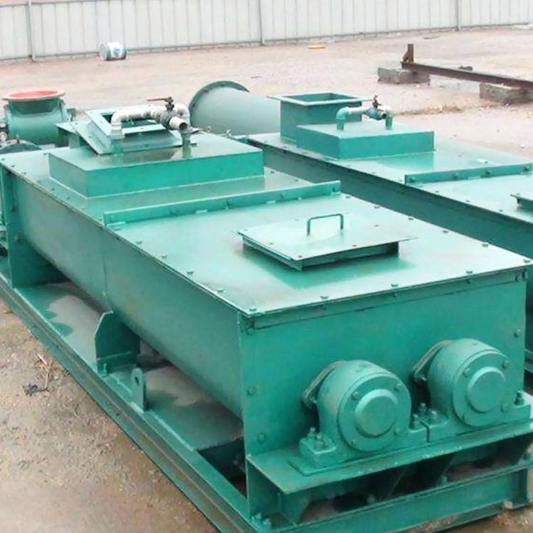 供应 螺旋轴搅拌机 双轴粉尘加湿机 粉尘加湿机 可定制图2