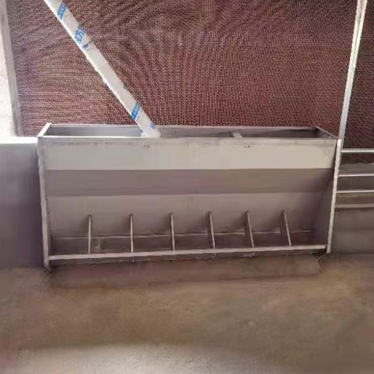 定制供应 不锈钢干湿猪食槽 加厚材质 养猪场料槽 使用寿命长图5