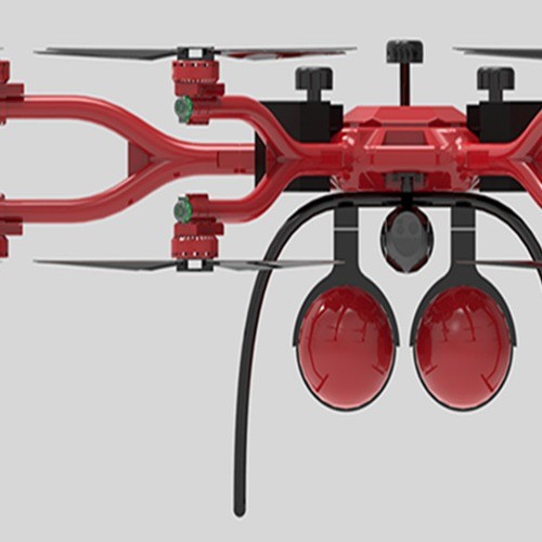 消防飞机灭火无人机LB-200大型载重破窗图2