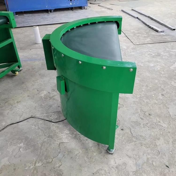 无内径转弯皮带机 展旺达90度 180度平稳输送 车间专用流水线图2