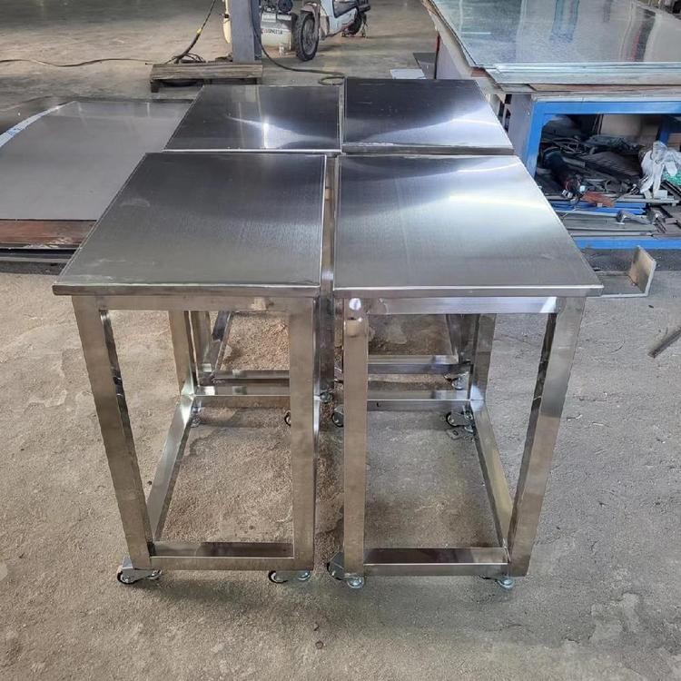 不锈钢工作台 装配车间操作台 展旺达重型钳工台定制图2