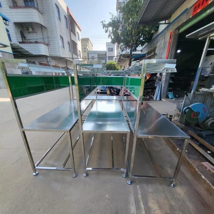 不锈钢工作台 装配车间操作台 展旺达重型钳工台定制图3