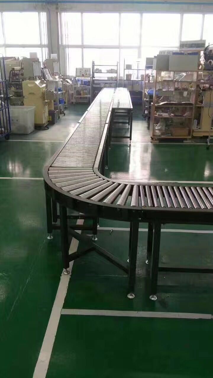 环形输送线 厂家直供U形组装线 90度180度转角机 皮带转弯机图3