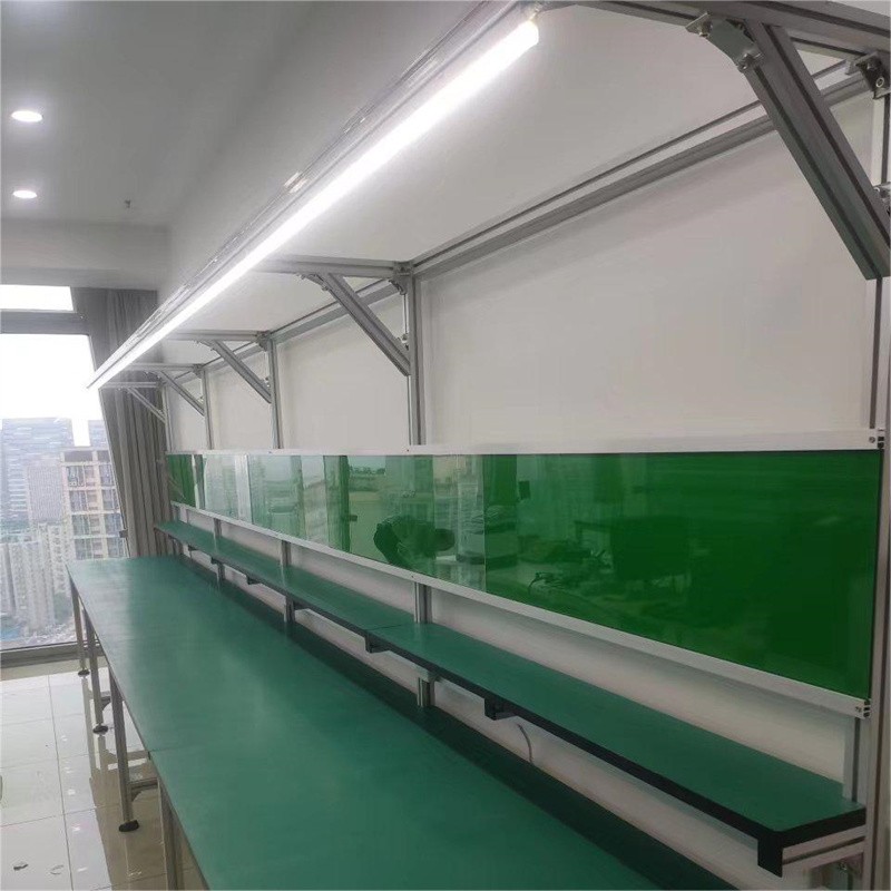 防静电工作台 精益管工 作台 无动力生产线专业生产厂家 非标定制图2